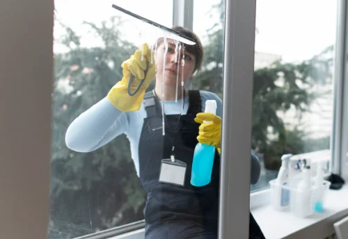 Nettoyage de vitres intérieures et extérieures à Comblanchien